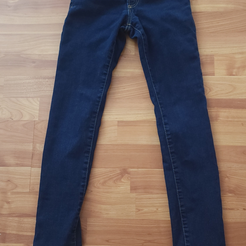 GAP Skinny Jeans Size 14 Dark Wash Mid Rise Stretch Denim